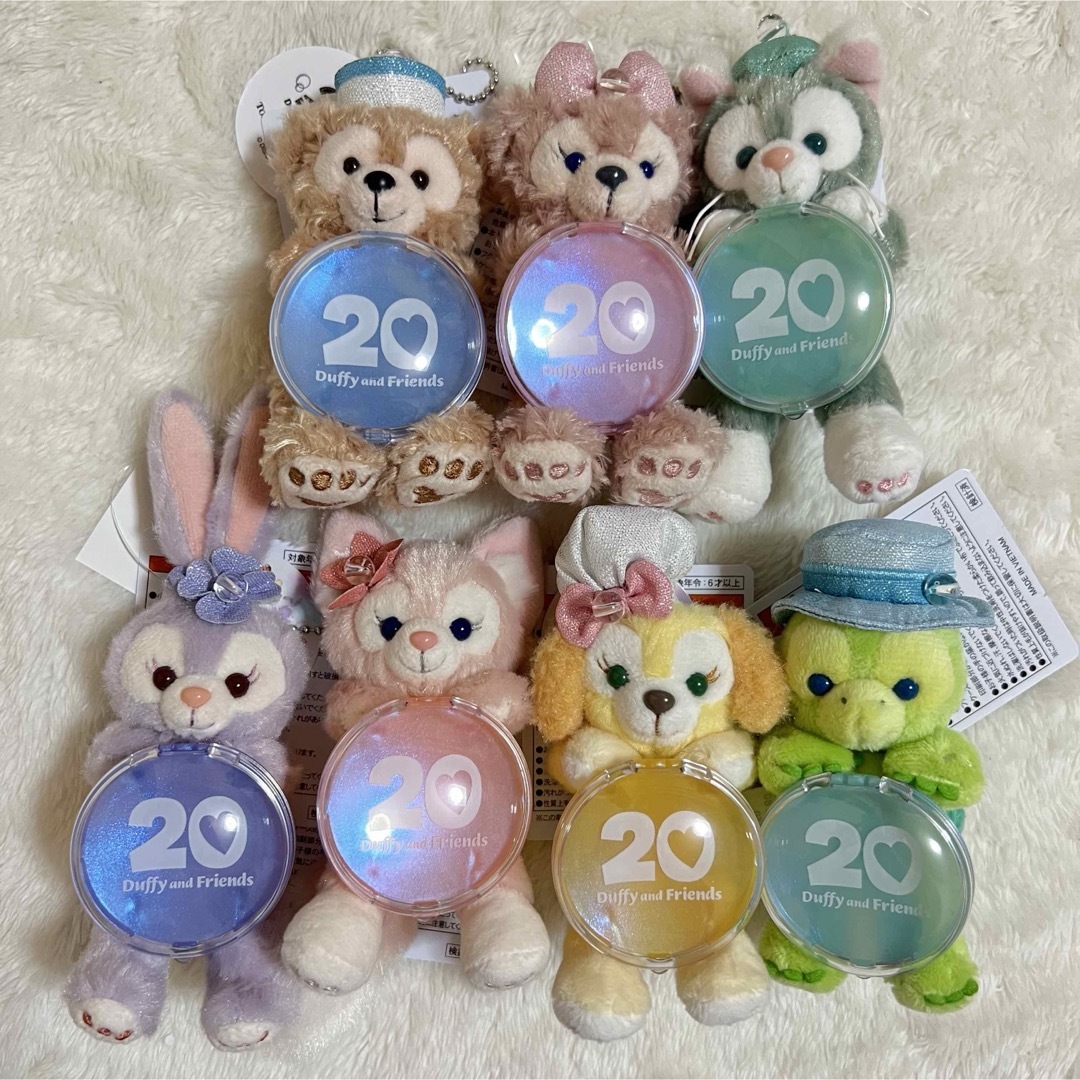 ダッフィー - ダッフィー カラフルハピネス ぬいぐるみチャーム ダッフィー - ダッフィー カラフルハピネス ぬいぐるみチャーム