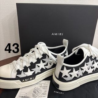 AMIRI - アミリ Stars Court Hi スターパッチハイカット AMIRI - アミリ Stars Court Hi スターパッチハイカット