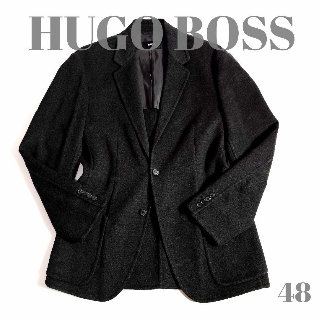 HUGO BOSS - 【極美品】ヒューゴボス ジャケット ブラック HUGO BOSS - 【極美品】ヒューゴボス ジャケット ブラック