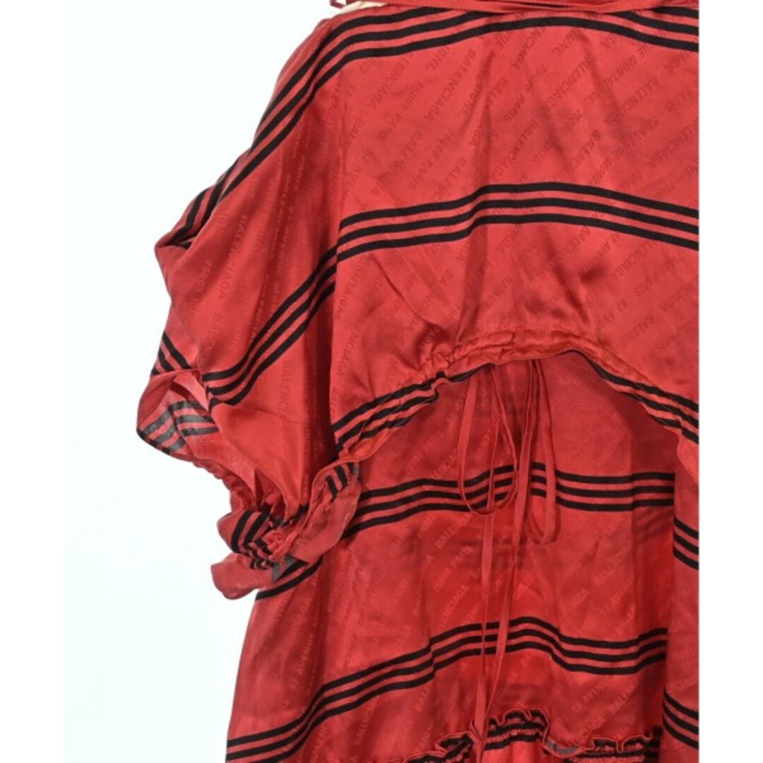 BALENCIAGA - BALENCIAGA ワンピース 34(XXS位) 赤x黒等 BALENCIAGA - BALENCIAGA ワンピース 34(XXS位) 赤x黒等