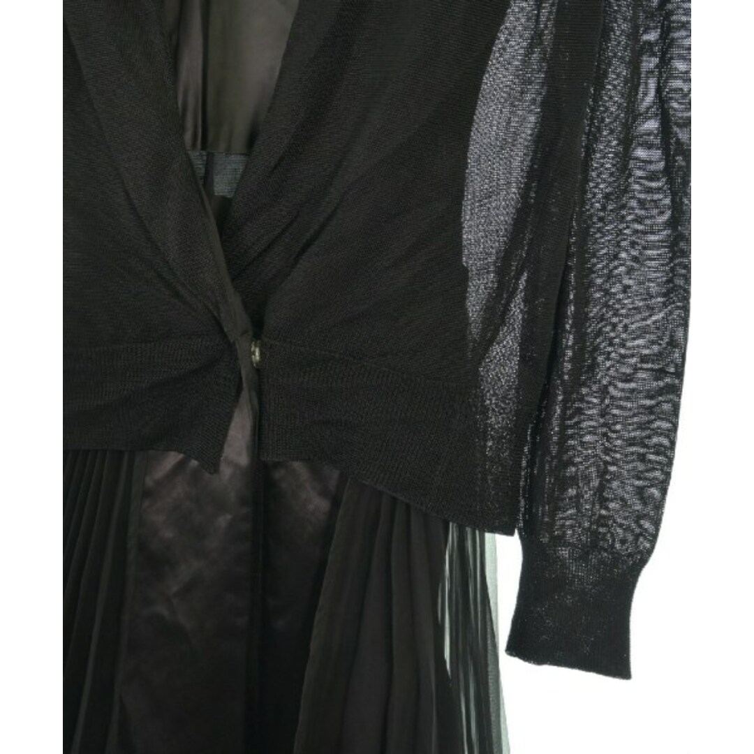 sacai - sacai サカイ ワンピース 2(M位) 黒 【古着】【中古】の sacai - sacai サカイ ワンピース 2(M位) 黒 【古着】【中古】の