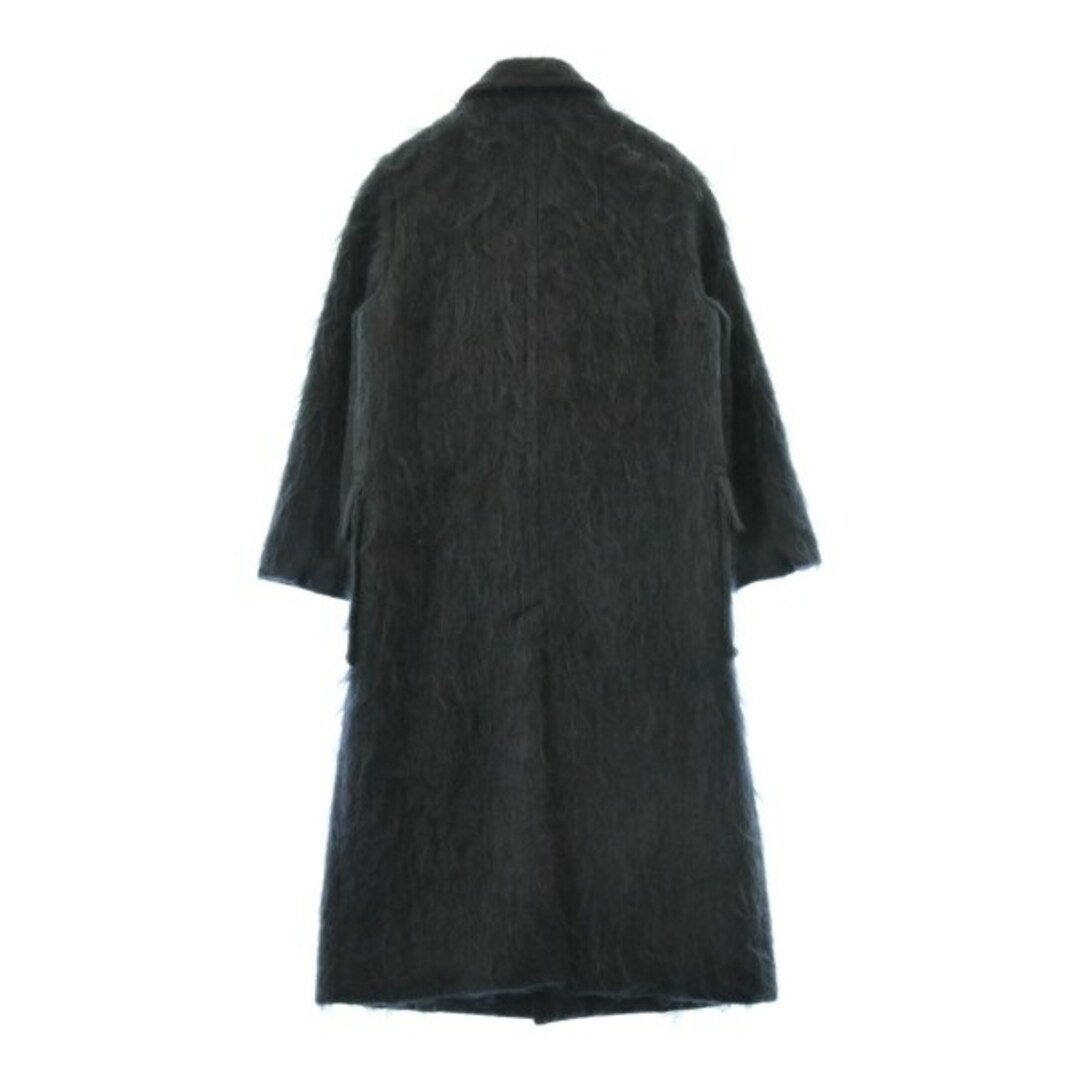 HYKE - HYKE ハイク チェスターコート 1(S位) 黒 【古着】【中古 HYKE - HYKE ハイク チェスターコート 1(S位) 黒 【古着】【中古