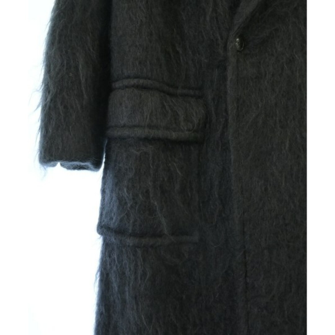 HYKE - HYKE ハイク チェスターコート 1(S位) 黒 【古着】【中古 HYKE - HYKE ハイク チェスターコート 1(S位) 黒 【古着】【中古
