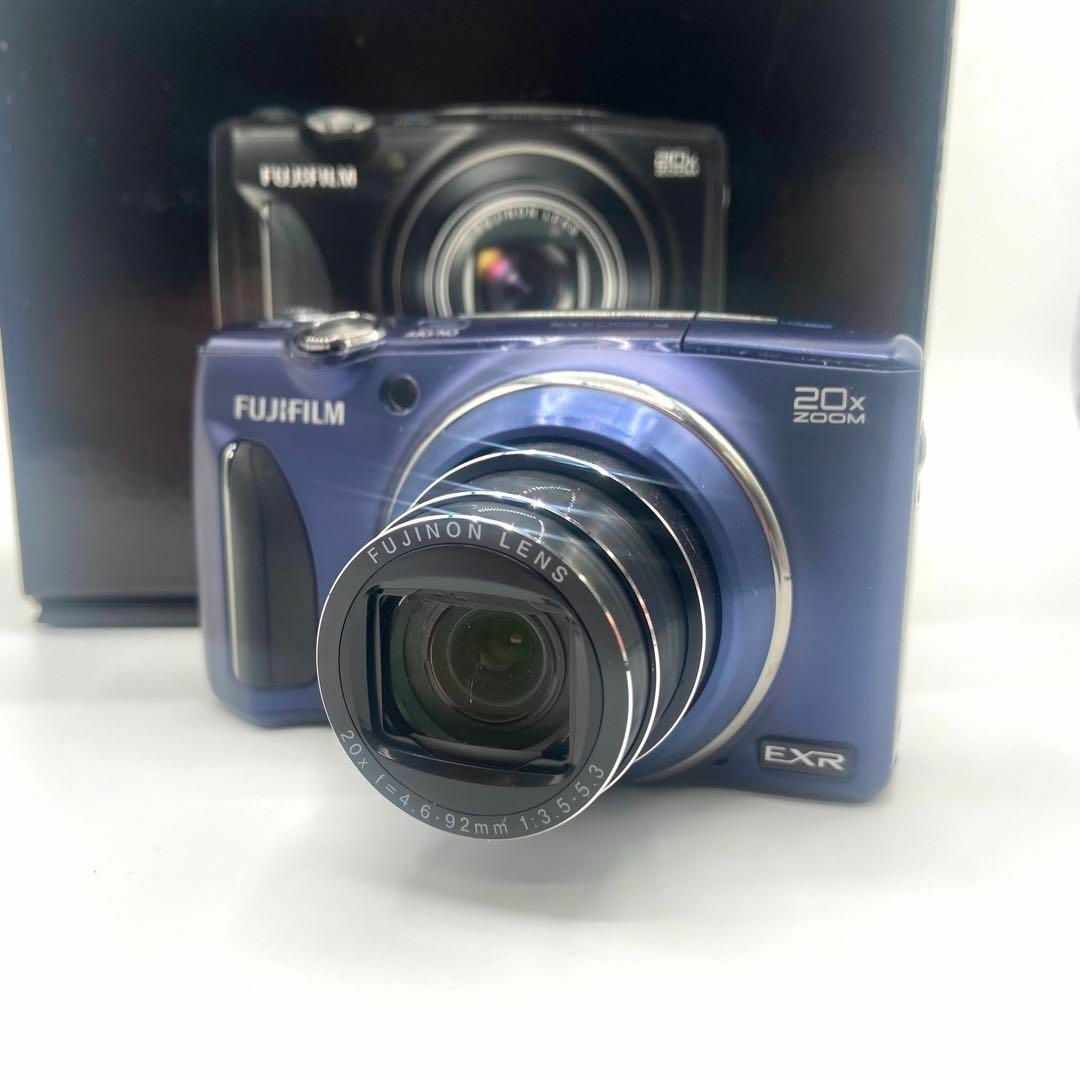 動作保証】 FUJIFILM F900EXR デジタルカメラ ネイビーの通販 by 動作保証】 FUJIFILM F900EXR デジタルカメラ ネイビーの通販 by