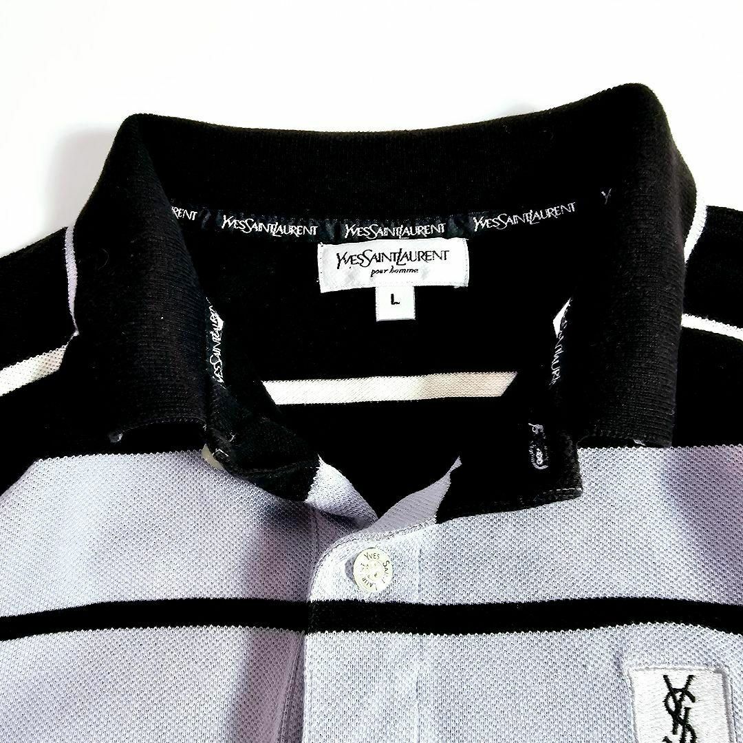 Yves Saint Laurent - 【良品】イヴサンローラン ポロシャツ Yves Saint Laurent - 【良品】イヴサンローラン ポロシャツ