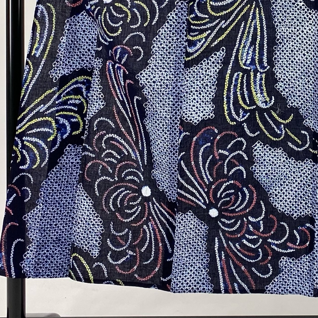 浴衣 身丈155cm 裄丈62cm 綿 美品 名品 【中古】の通販 by 浴衣 身丈155cm 裄丈62cm 綿 美品 名品 【中古】の通販 by