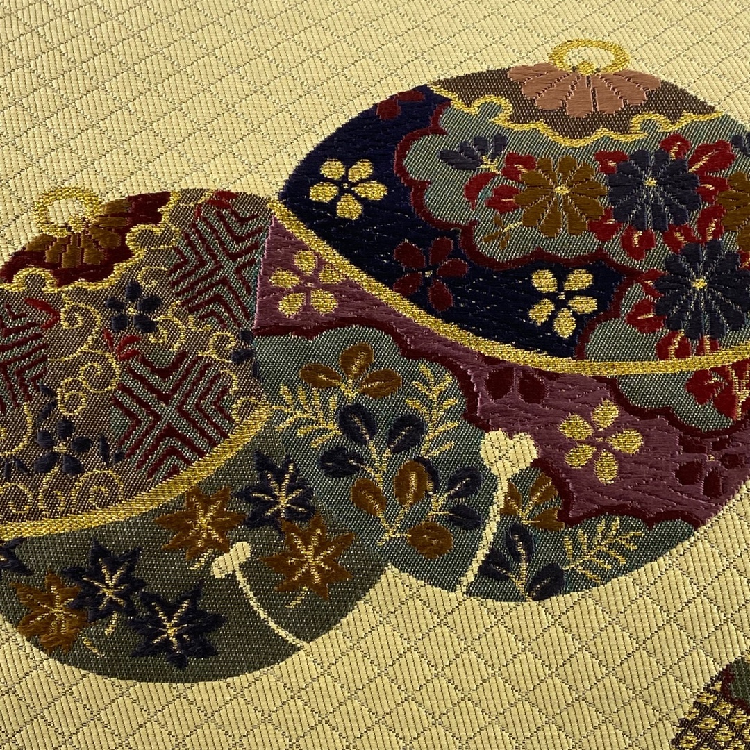 袋帯 美品 秀品 六通 正絹 【中古】の通販 by バイセル ラクマ店 袋帯 美品 秀品 六通 正絹 【中古】の通販 by バイセル ラクマ店
