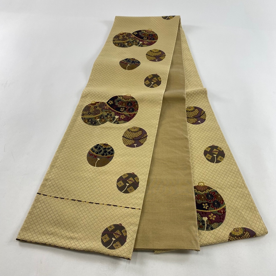 袋帯 美品 秀品 六通 正絹 【中古】の通販 by バイセル ラクマ店 袋帯 美品 秀品 六通 正絹 【中古】の通販 by バイセル ラクマ店
