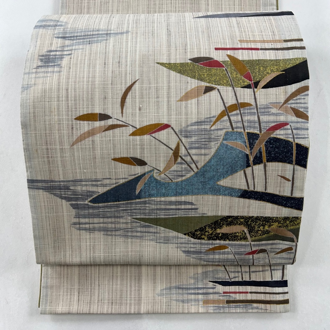袋帯 美品 秀品 お太鼓柄 正絹 【中古】の通販 by バイセル 袋帯 美品 秀品 お太鼓柄 正絹 【中古】の通販 by バイセル