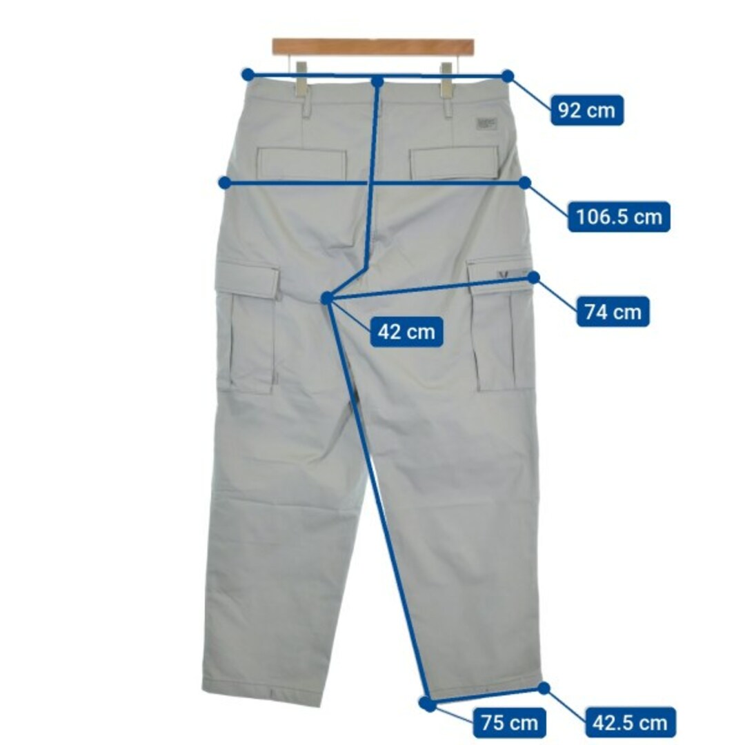 WTAPS ダブルタップス パンツ(その他) 04(XL位) グレー 【古着 WTAPS ダブルタップス パンツ(その他) 04(XL位) グレー 【古着