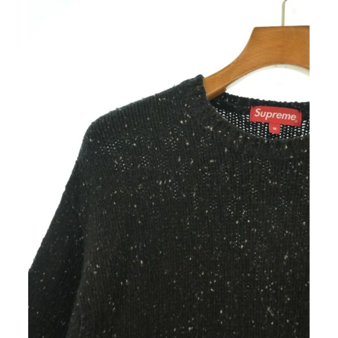 Supreme - Supreme シュプリーム ニット・セーター M 黒x白(総柄 Supreme - Supreme シュプリーム ニット・セーター M 黒x白(総柄