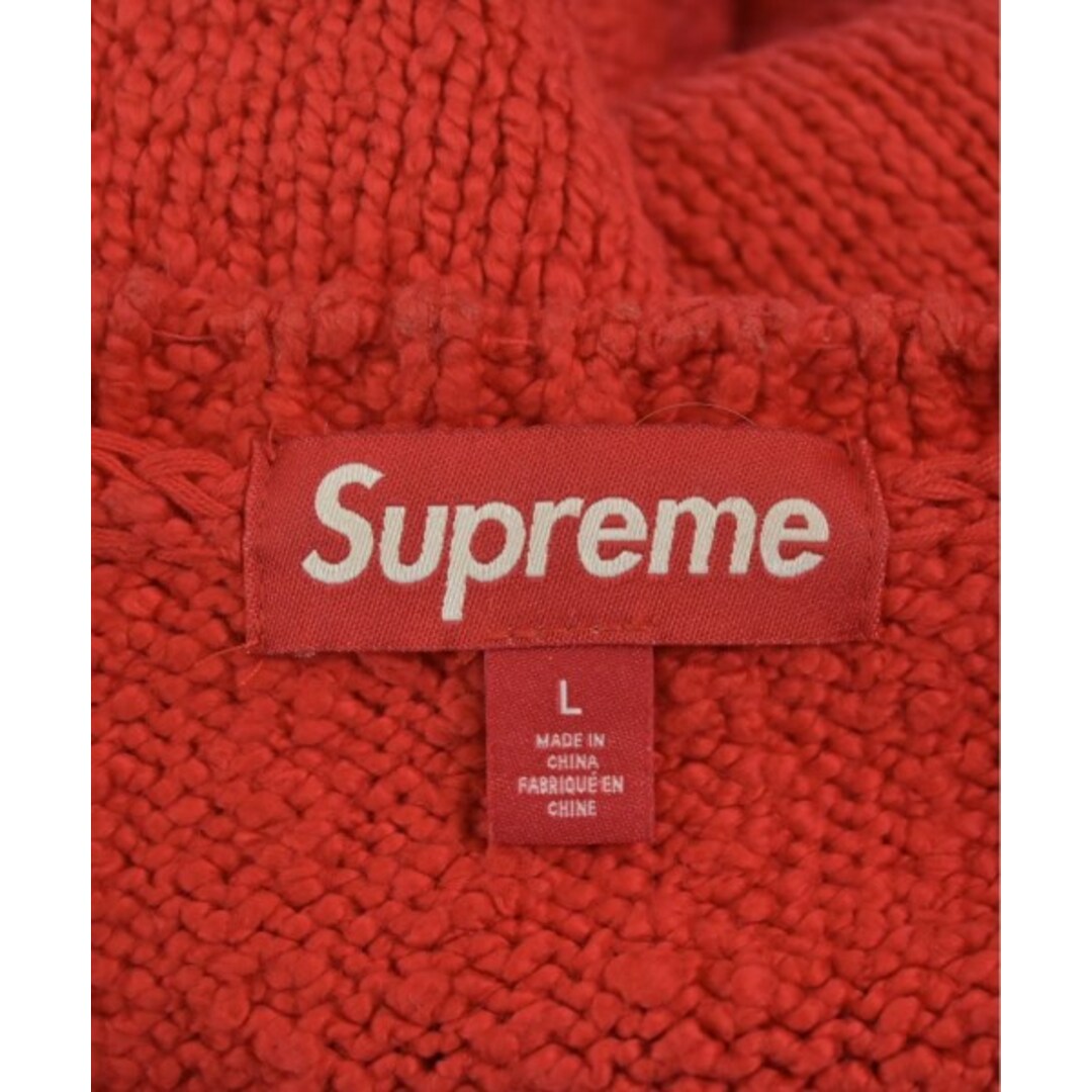 Supreme - Supreme シュプリーム ニット・セーター L 赤 【古着 Supreme - Supreme シュプリーム ニット・セーター L 赤 【古着