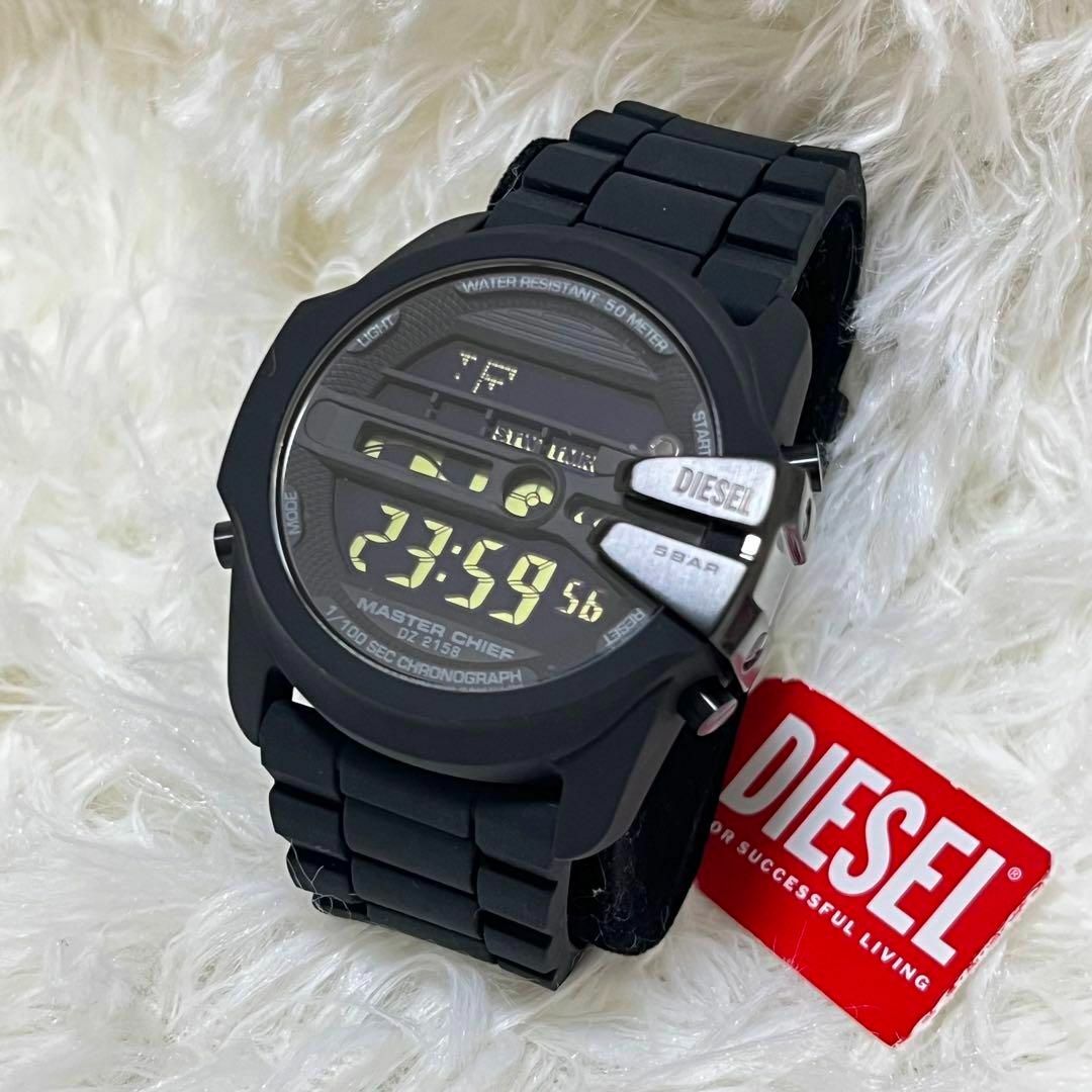 DIESEL - 新品未使用 DIESEL ディーゼル 腕時計 黒の通販 by DIESEL - 新品未使用 DIESEL ディーゼル 腕時計 黒の通販 by