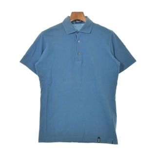 Drumohr - Drumohr ドルモア ポロシャツ L 青 【古着】【中古 Drumohr - Drumohr ドルモア ポロシャツ L 青 【古着】【中古