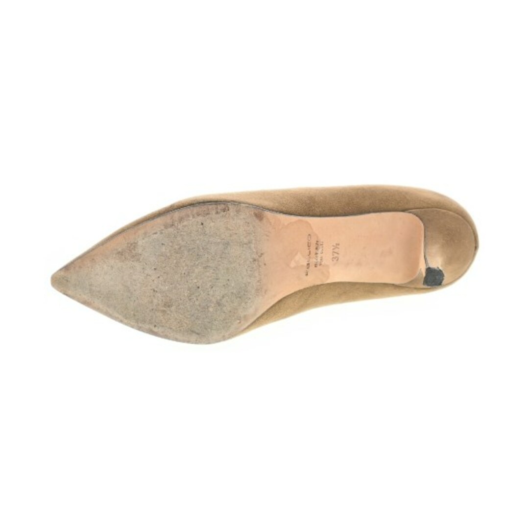 PELLICO - PELLICO ペリーコ パンプス 37.5(24cm位) 茶 【古着 PELLICO - PELLICO ペリーコ パンプス 37.5(24cm位) 茶 【古着