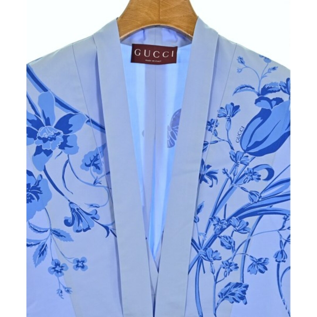 GUCCI - GUCCI グッチ ワンピース 36(XS位) 青 【古着】【中古 GUCCI - GUCCI グッチ ワンピース 36(XS位) 青 【古着】【中古