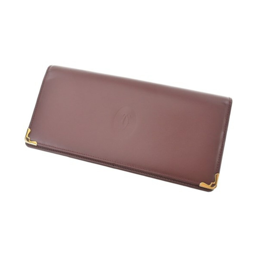 Cartier - Cartier カルティエ 財布・コインケース - エンジ Cartier - Cartier カルティエ 財布・コインケース - エンジ