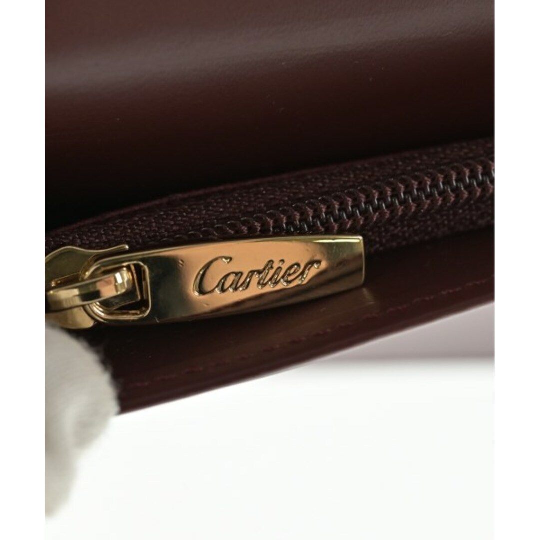 Cartier - Cartier カルティエ 財布・コインケース - エンジ Cartier - Cartier カルティエ 財布・コインケース - エンジ