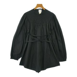 PATOU - PATOU パトゥ ブラウス 36(XS位) 黒 【古着】【中古】の PATOU - PATOU パトゥ ブラウス 36(XS位) 黒 【古着】【中古】の