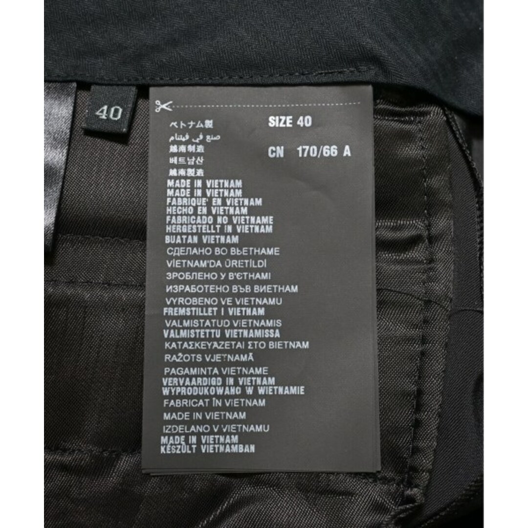 PRADA - PRADA プラダ スラックス 40(M位) 黒 【古着】【中古 PRADA - PRADA プラダ スラックス 40(M位) 黒 【古着】【中古