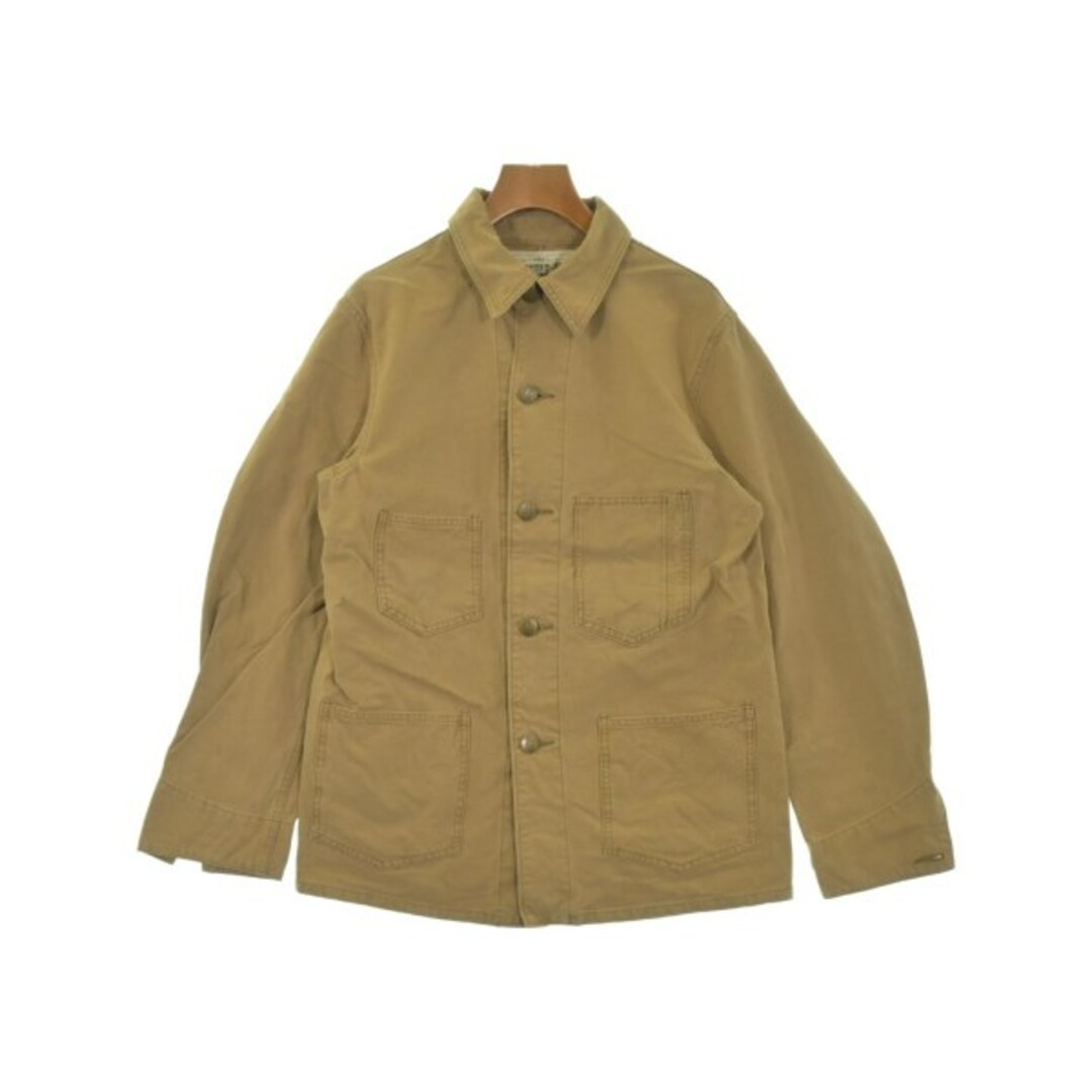 RRL - RRL ダブルアールエル カバーオール S ベージュ 【古着 RRL - RRL ダブルアールエル カバーオール S ベージュ 【古着