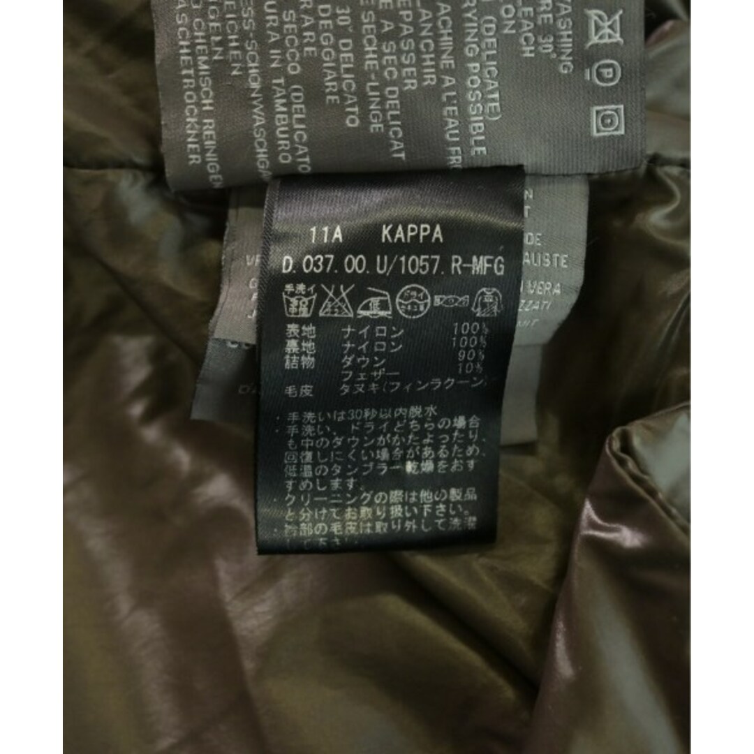 DUVETICA - DUVETICA デュベティカ ダウンコート 38(M位) 茶 DUVETICA - DUVETICA デュベティカ ダウンコート 38(M位) 茶