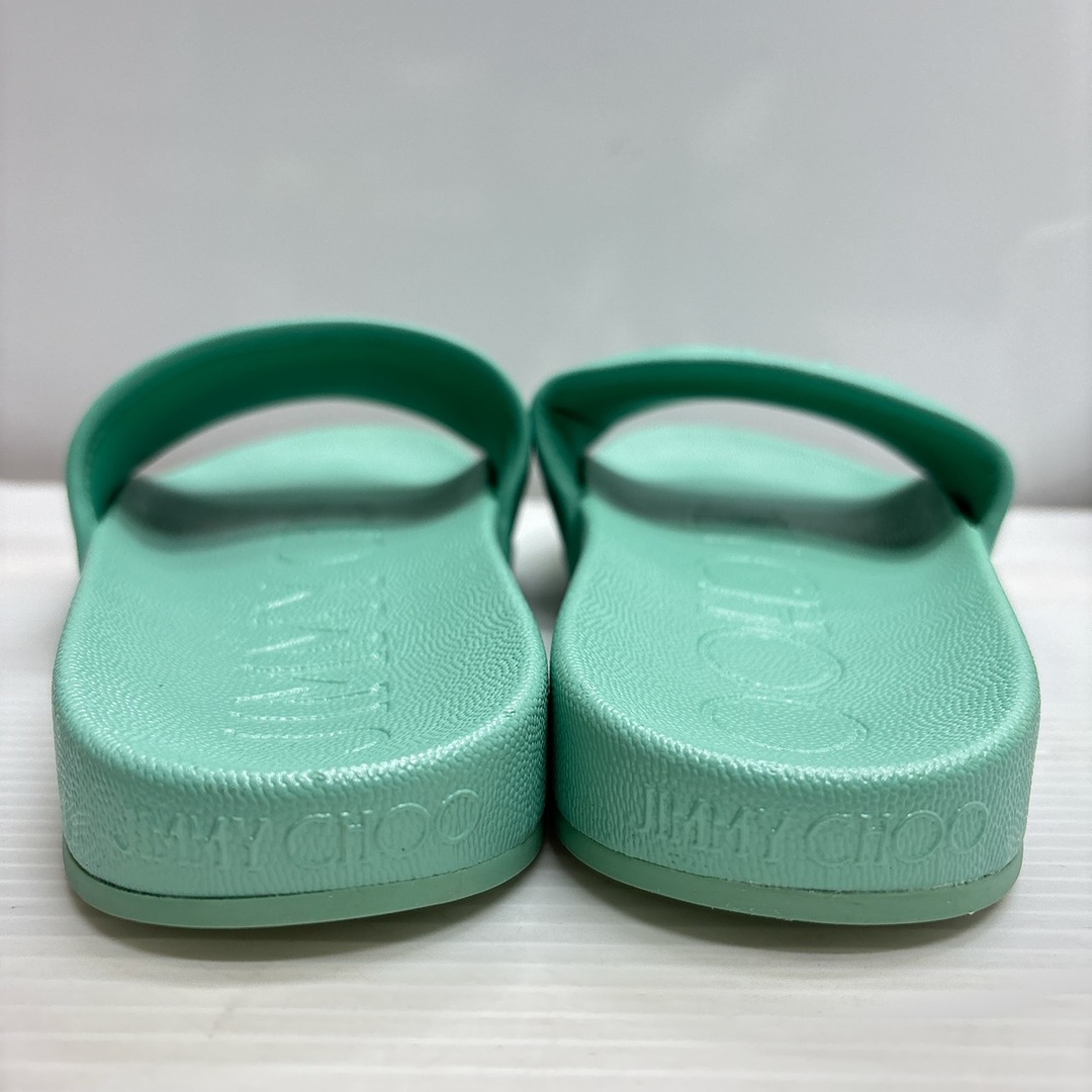 POLA - h4094 JIMMY CHOO ロゴ サンダル 37 24.0cm の通販 by POLA - h4094 JIMMY CHOO ロゴ サンダル 37 24.0cm の通販 by