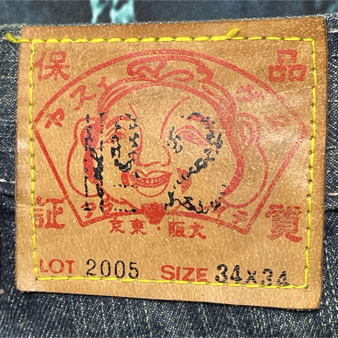 EVISU - EVISU エヴィス デニムパンツ カモメ 刺繍 Lot 2005 34 EVISU - EVISU エヴィス デニムパンツ カモメ 刺繍 Lot 2005 34