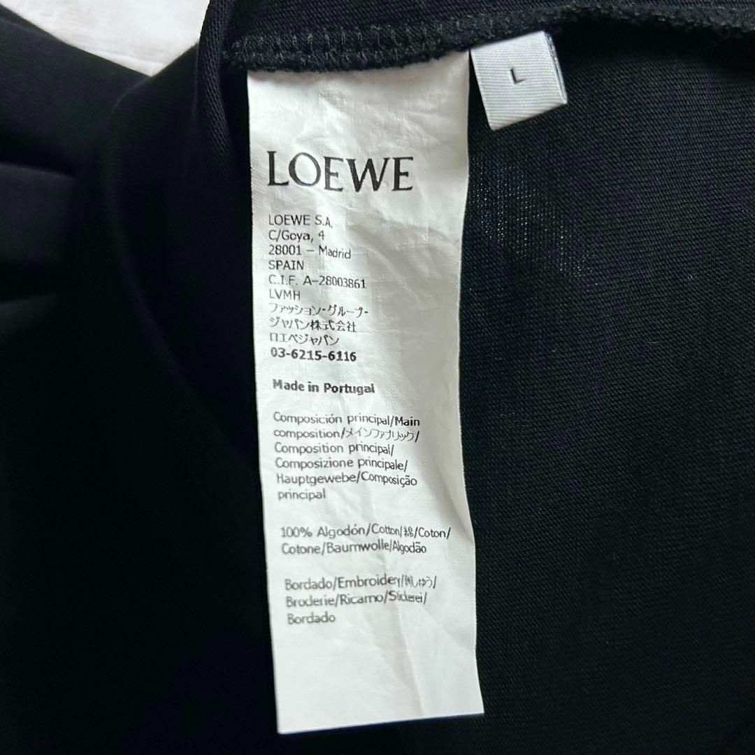 LOEWE - 【美品】ロエベ☆刺繍アナグラムロゴ入りTシャツ 定番 LOEWE - 【美品】ロエベ☆刺繍アナグラムロゴ入りTシャツ 定番