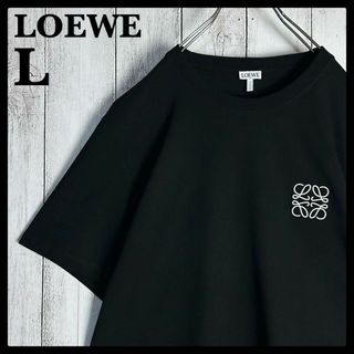 LOEWE - 【美品】 LOEWE / ロエベ | アナグラム ロゴ クルー LOEWE - 【美品】 LOEWE / ロエベ | アナグラム ロゴ クルー