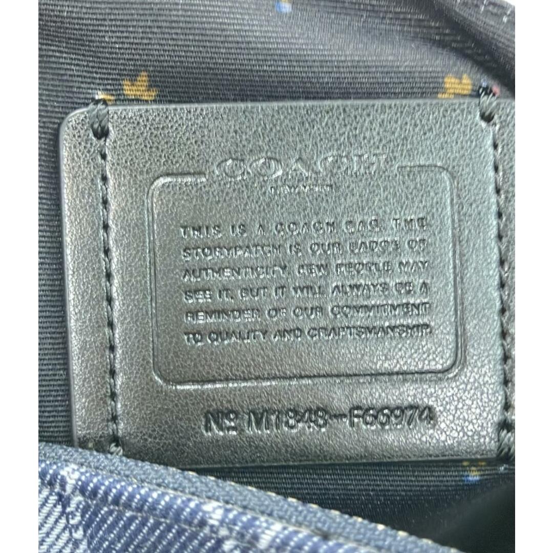 COACH - コーチ COACH 2way デニムハンドバッグ ミニショルダー COACH - コーチ COACH 2way デニムハンドバッグ ミニショルダー