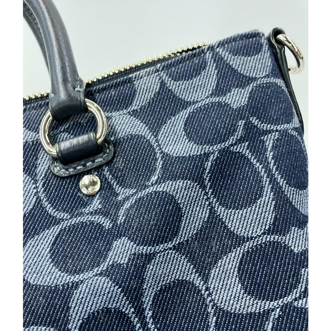 COACH - コーチ COACH 2way デニムハンドバッグ ミニショルダー COACH - コーチ COACH 2way デニムハンドバッグ ミニショルダー