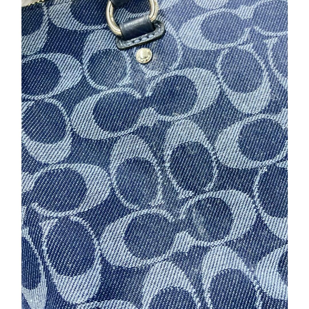 COACH - コーチ COACH 2way デニムハンドバッグ ミニショルダー COACH - コーチ COACH 2way デニムハンドバッグ ミニショルダー
