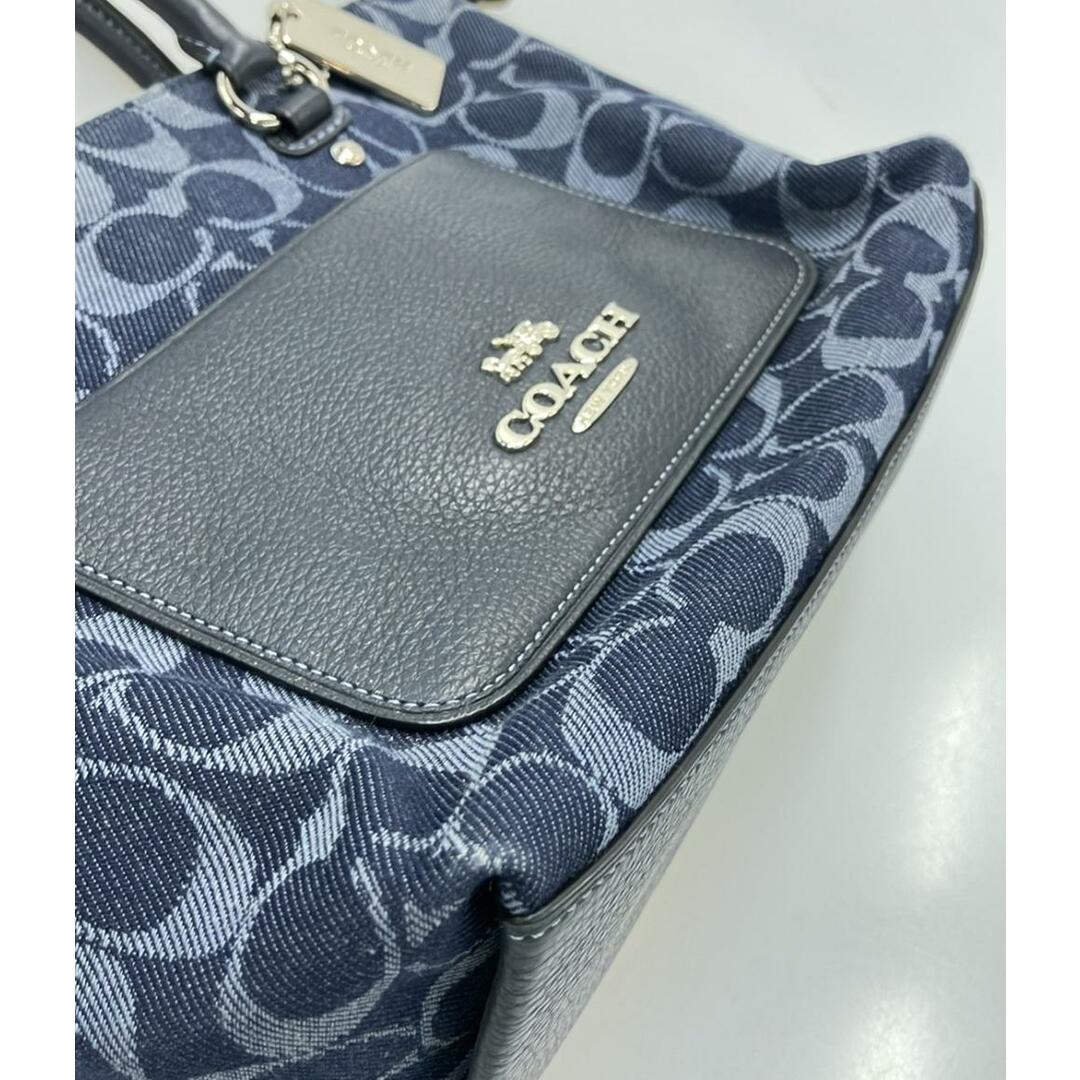 COACH - コーチ COACH 2way デニムハンドバッグ ミニショルダー COACH - コーチ COACH 2way デニムハンドバッグ ミニショルダー