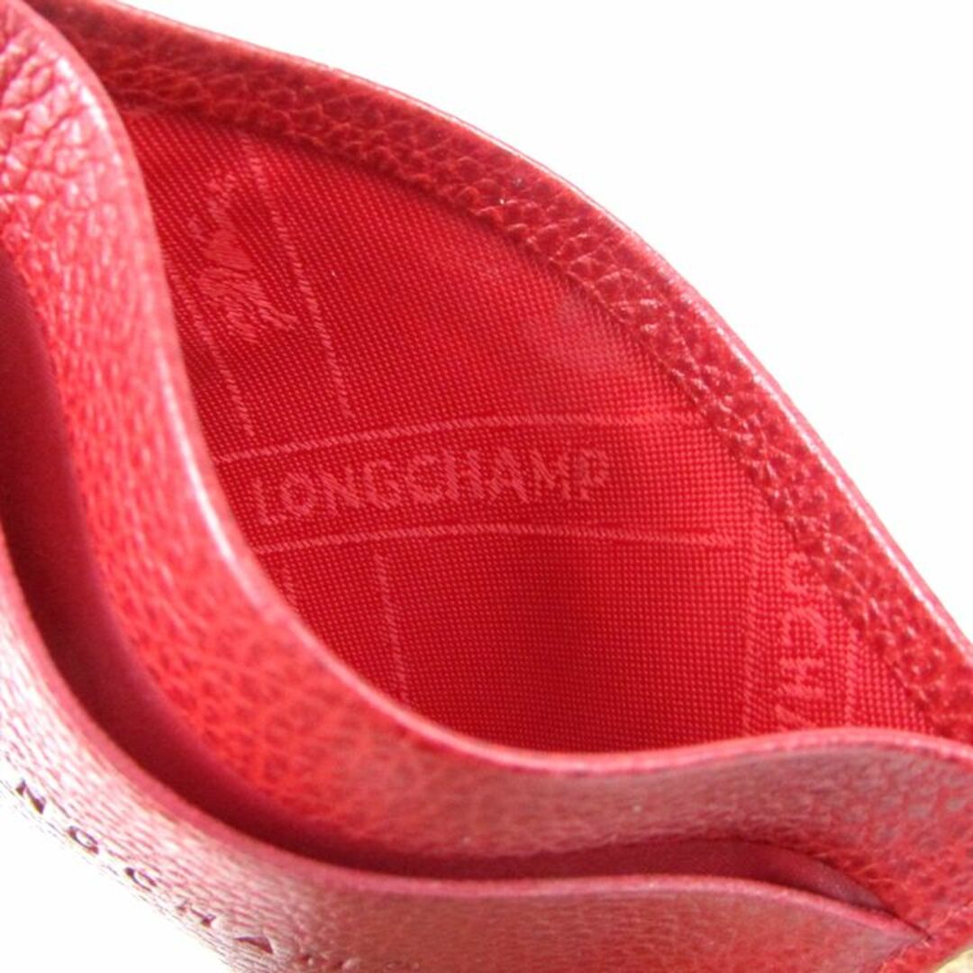 LONGCHAMP - ロンシャン カードケース 2点セット レザー パス LONGCHAMP - ロンシャン カードケース 2点セット レザー パス