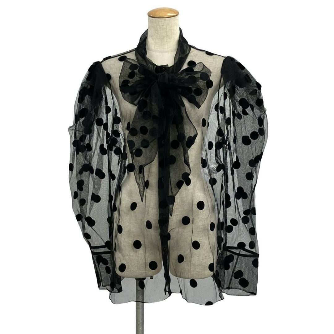 NINA RICCI - 美品 ニナリッチ NINA RICCI ポルカドットブラウス NINA RICCI - 美品 ニナリッチ NINA RICCI ポルカドットブラウス