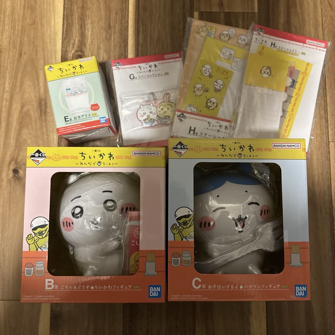 ちいかわ - ちいかわ 一番くじ みんなでラーメン B賞 C賞 E賞 G ちいかわ - ちいかわ 一番くじ みんなでラーメン B賞 C賞 E賞 G