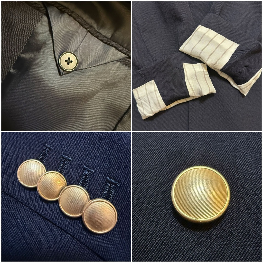MACPHEE - MACPHEE マカフィー ウールギャバジン ダブルブレスト MACPHEE - MACPHEE マカフィー ウールギャバジン ダブルブレスト
