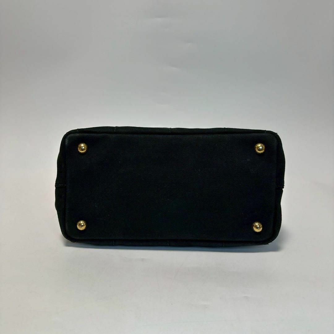 PRADA - m73【極美品】プラダ ストライプ 三角ロゴ カナパS PRADA - m73【極美品】プラダ ストライプ 三角ロゴ カナパS