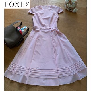 FOXEY NEW YORK - FOXEY NY デニムワンピース キャミ Aライン FOXEY NEW YORK - FOXEY NY デニムワンピース キャミ Aライン