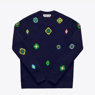 ケンゾー(KENZO)のH＆M×KENZO コラボ ウール セーター XS サイズ(ニット/セーター)