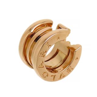 BVLGARI - 正規美 ブルガリ B-zeroオーバルリング×ロゴ文字 BVLGARI - 正規美 ブルガリ B-zeroオーバルリング×ロゴ文字