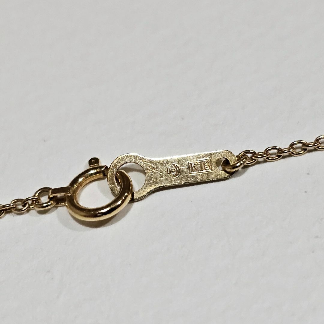 TASAKI - 1444 タサキパールステーションネックレスK18YG TASAKI - 1444 タサキパールステーションネックレスK18YG