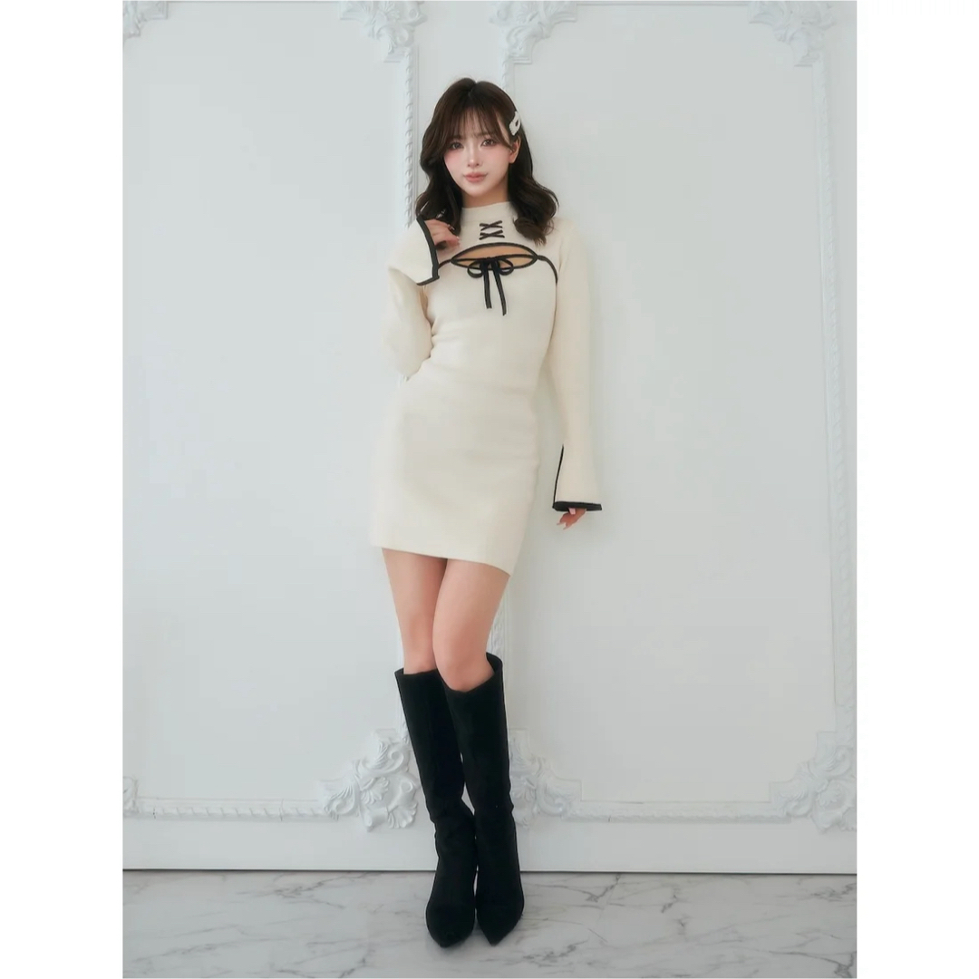 Darich - 新品タグ付 ダーリッチ フロントオープンリボンニット Darich - 新品タグ付 ダーリッチ フロントオープンリボンニット