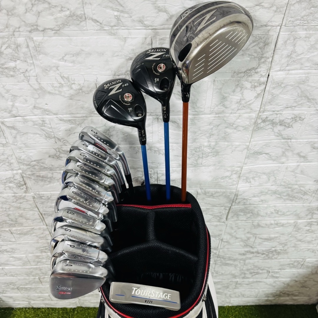 Srixon - SRIXON スリクソン メンズ ゴルフ 14本 S 右 Z765 Z745 Srixon - SRIXON スリクソン メンズ ゴルフ 14本 S 右 Z765 Z745