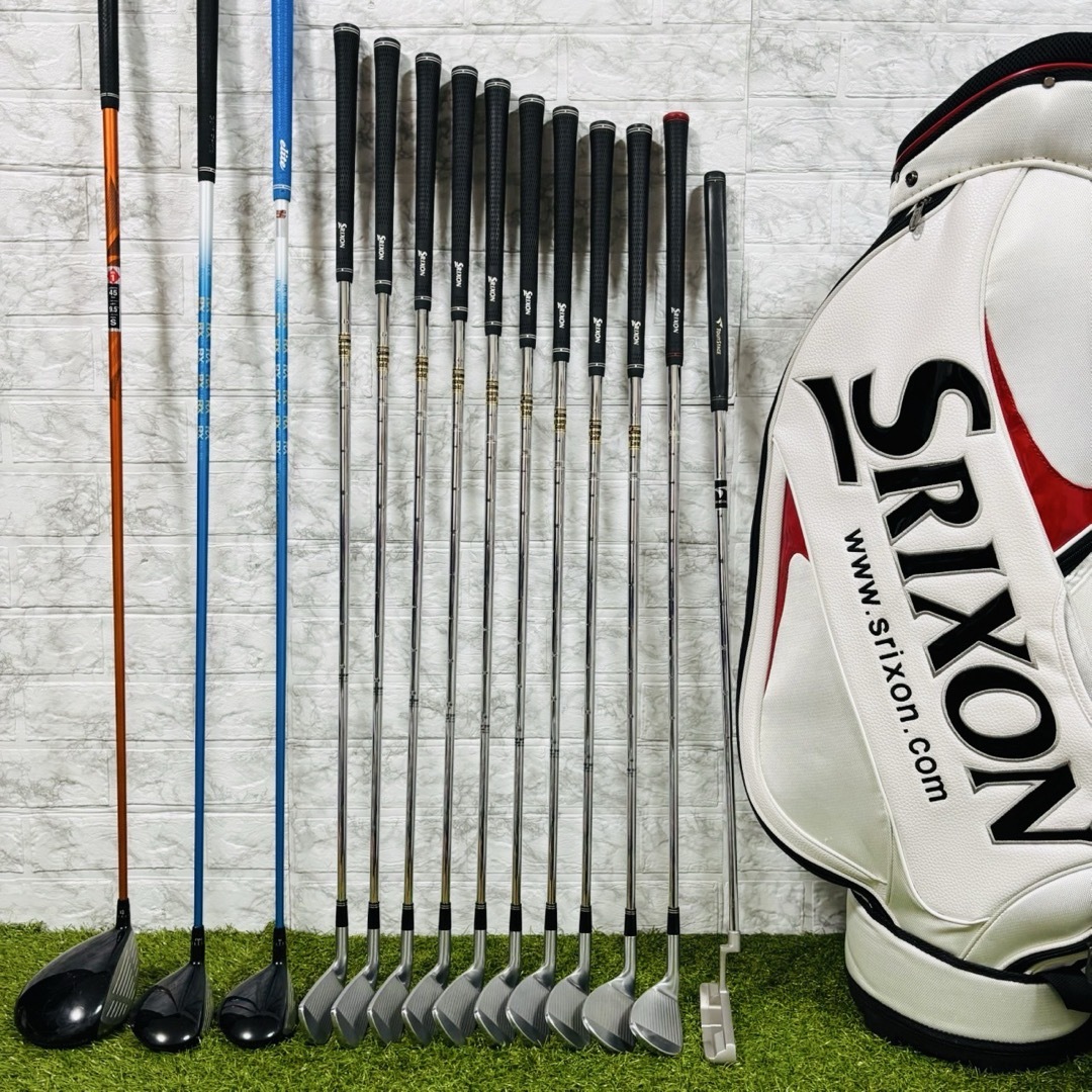 Srixon - SRIXON スリクソン メンズ ゴルフ 14本 S 右 Z765 Z745 Srixon - SRIXON スリクソン メンズ ゴルフ 14本 S 右 Z765 Z745