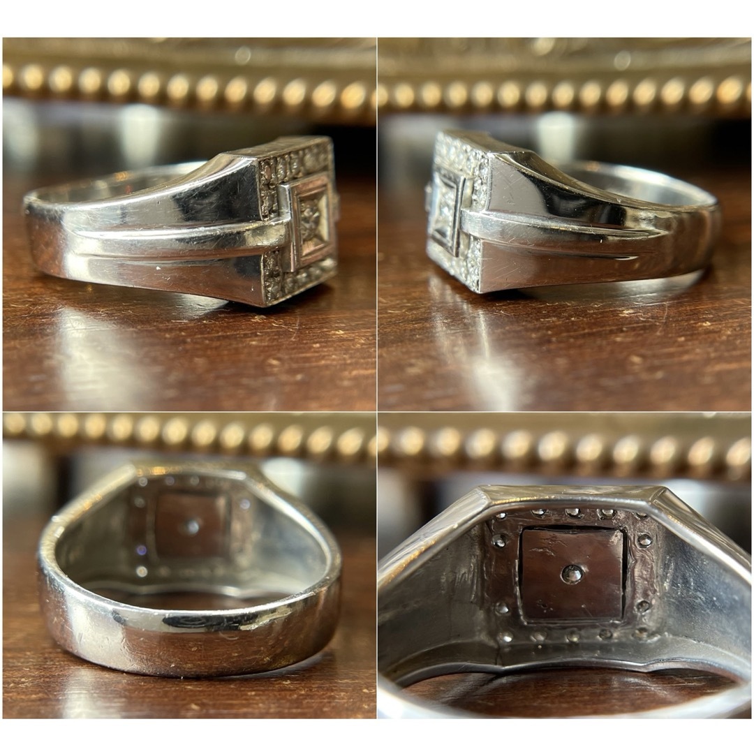 CITIZEN - 【買取店】シチズンジュエリー Pt900 印台 ダイヤ CITIZEN - 【買取店】シチズンジュエリー Pt900 印台 ダイヤ