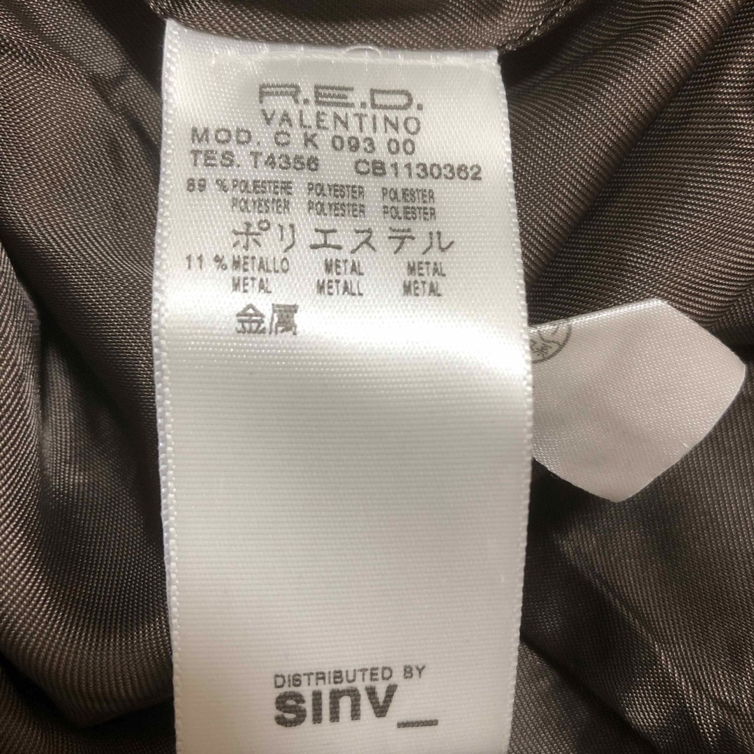 RED VALENTINO - レッドヴァレンティノ カーキ スプリングコート RED VALENTINO - レッドヴァレンティノ カーキ スプリングコート