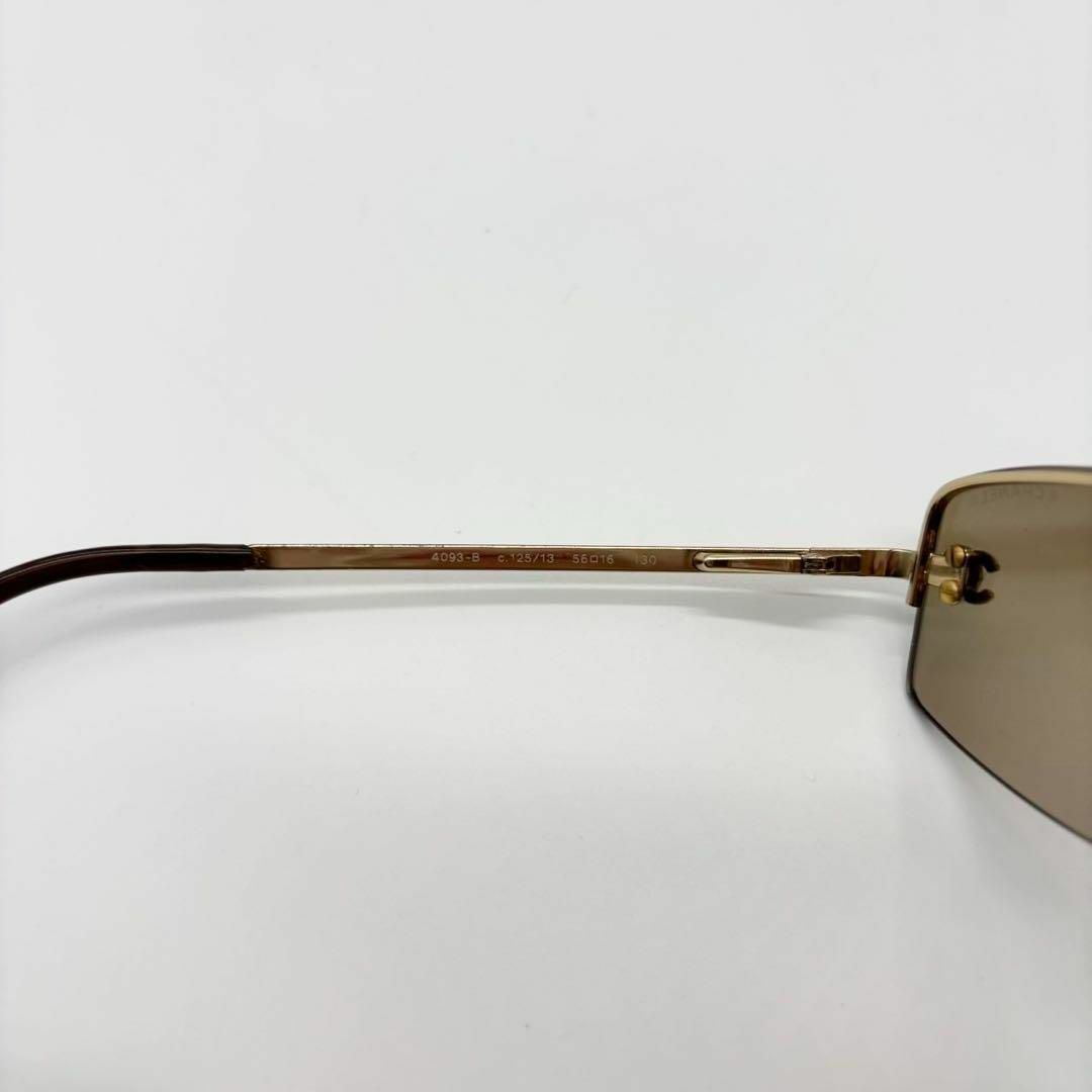 CHANEL - 極美品 CHANEL シャネル サングラス リムレス ゴールド CHANEL - 極美品 CHANEL シャネル サングラス リムレス ゴールド