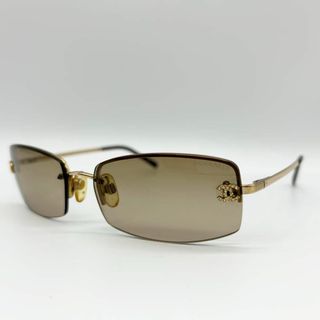CHANEL - 極美品 CHANEL シャネル サングラス リムレス ゴールド CHANEL - 極美品 CHANEL シャネル サングラス リムレス ゴールド
